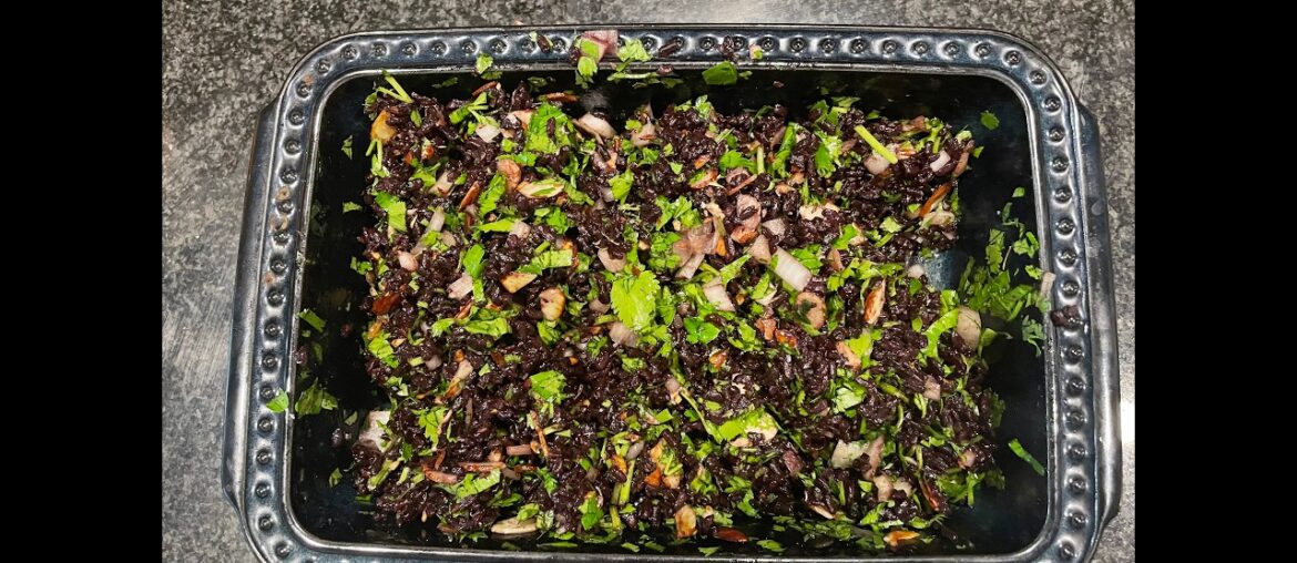 Black Rice with Fleur de Sel French Blend