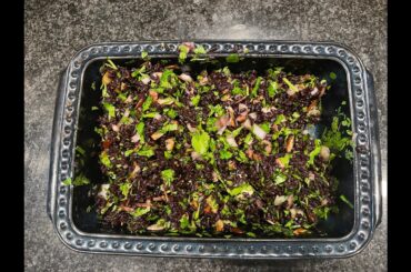 Black Rice with Fleur de Sel French Blend