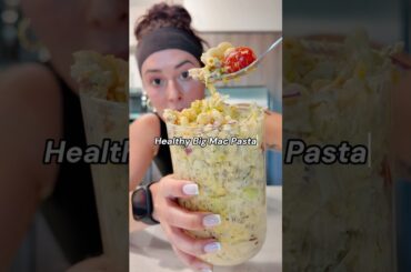 HEALTHY BIG MAC PASTA SALAD #healthy #recipe #foodie