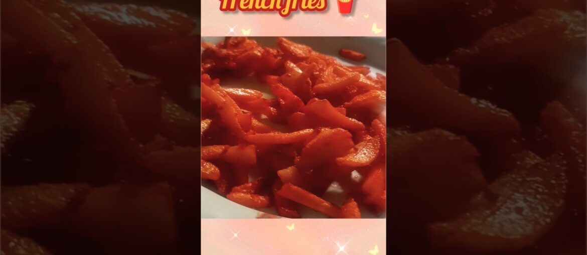 French fries 🍟 only 5 miunts and Ready..# cooking#french fries#tasty# crispy#for you#shorts#tremf