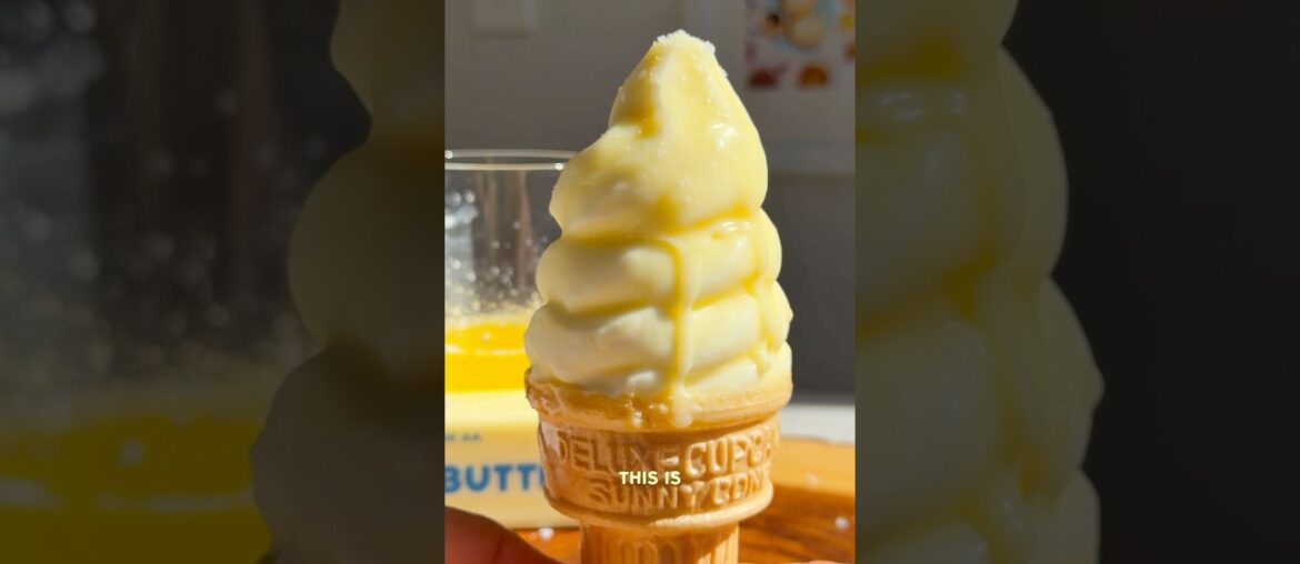 TRYING BUTTER DIPPED ICE CREAM 🧈🍦 #butter #icecream #foodtrend