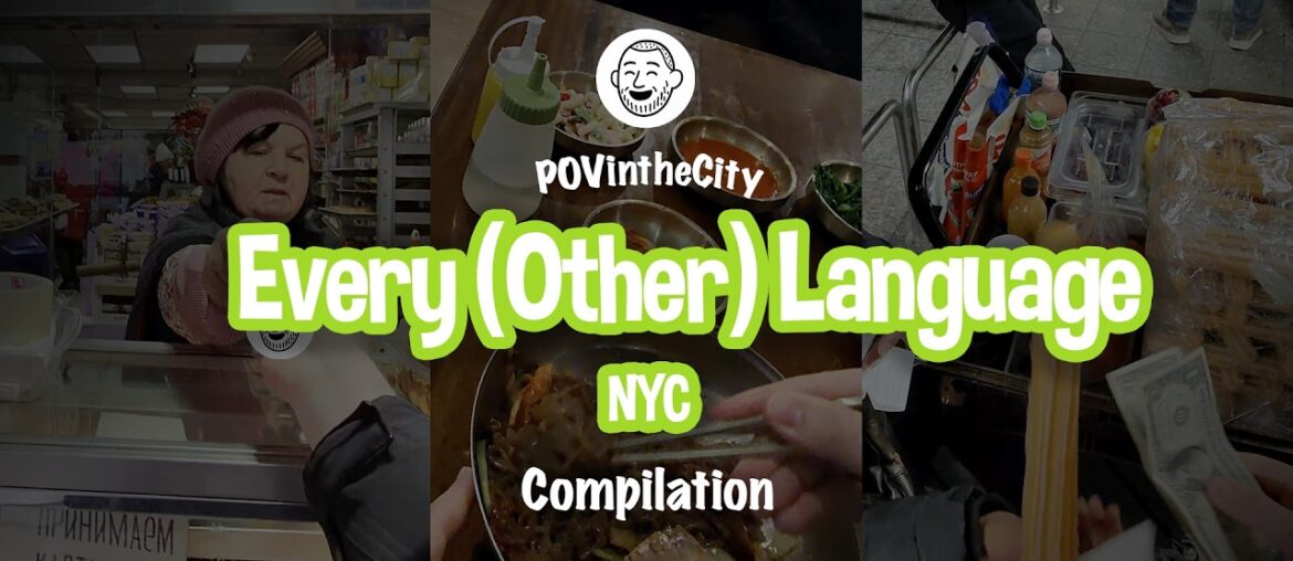 POV Ordering Food in Different Languages (POVintheCity Compilation)