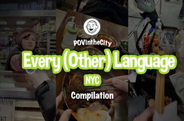 POV Ordering Food in Different Languages (POVintheCity Compilation)
