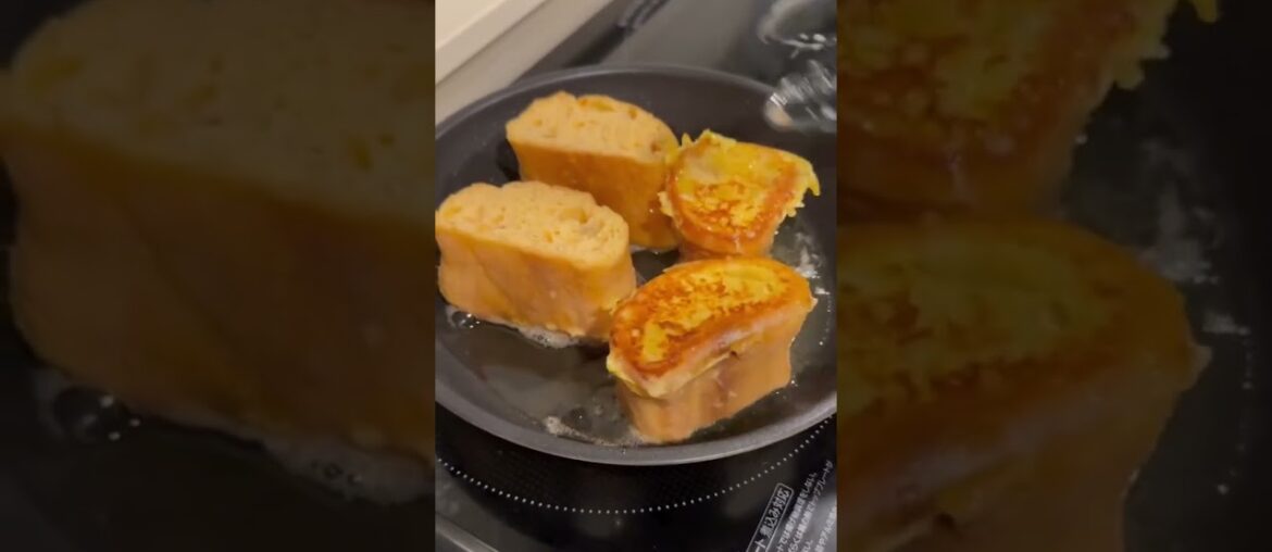 Caramel Bubbly French Toast🤤#japanesefood #trending #viral #japantravel #food#caramel