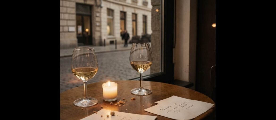 Romantic French song Nos mondes sur la table ...