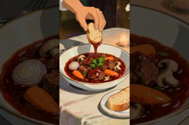 Traditional french beef bourguignon recipe 🍽️🍷#fyp #fypシ #fypシ゚viral #fypyoutube #youtubeshorts