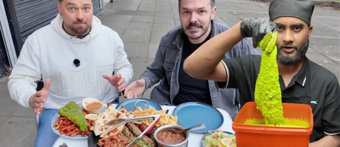 We tried GREEN Fish & Chips!