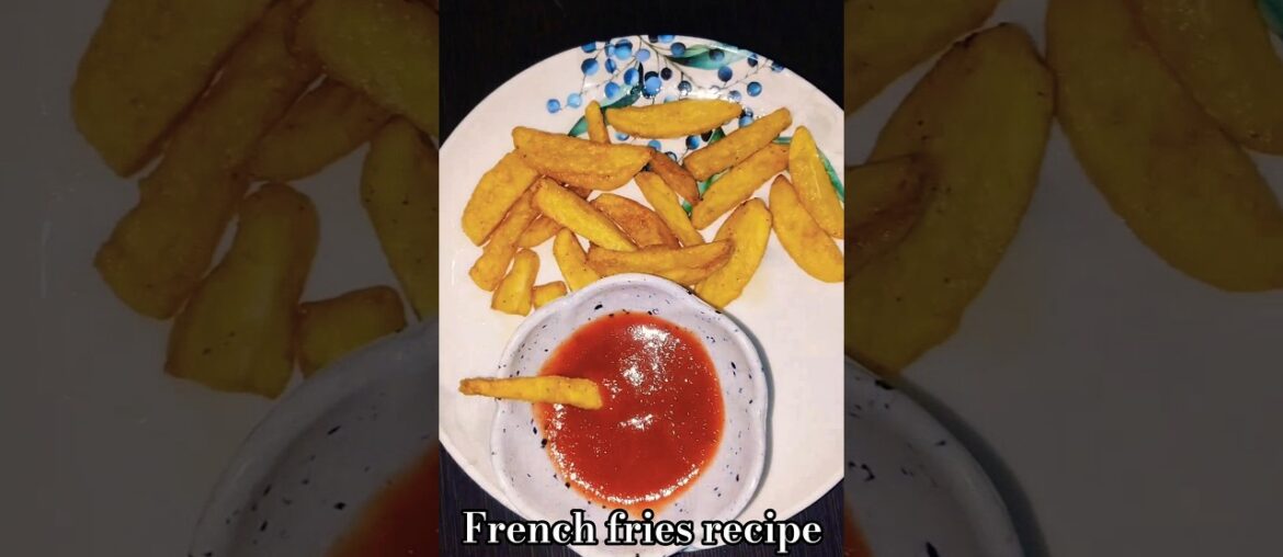 PETU KE “McDonald's Style French Fries 🍟 | Crispy & Yellow Perfect Recipe 😍”#shorts #foodie #funny
