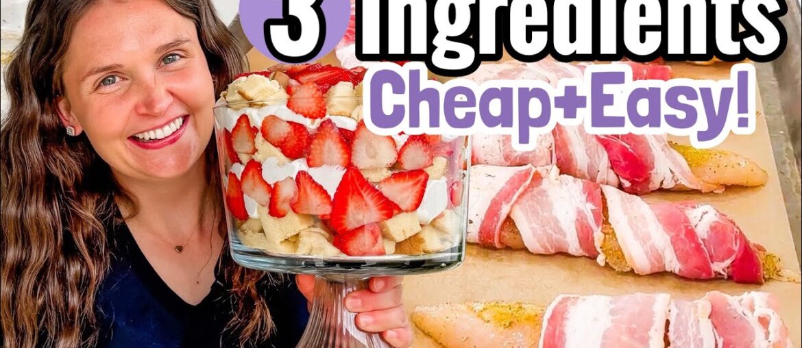 You Only Need 3 Ingredients… 10 EASY Recipes to Try | Julia Pacheco