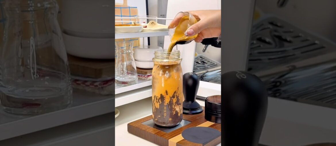 🍫Oreo Teal Salted French Cheese Latte🧀 So delicious you'll want to spin around! ❗ #homemadedrinks