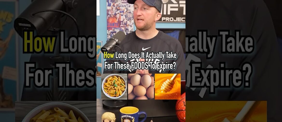 HOW LONG Until These FOODS EXPIRE!? #shorts #food #foodie #pasta #breakfast
