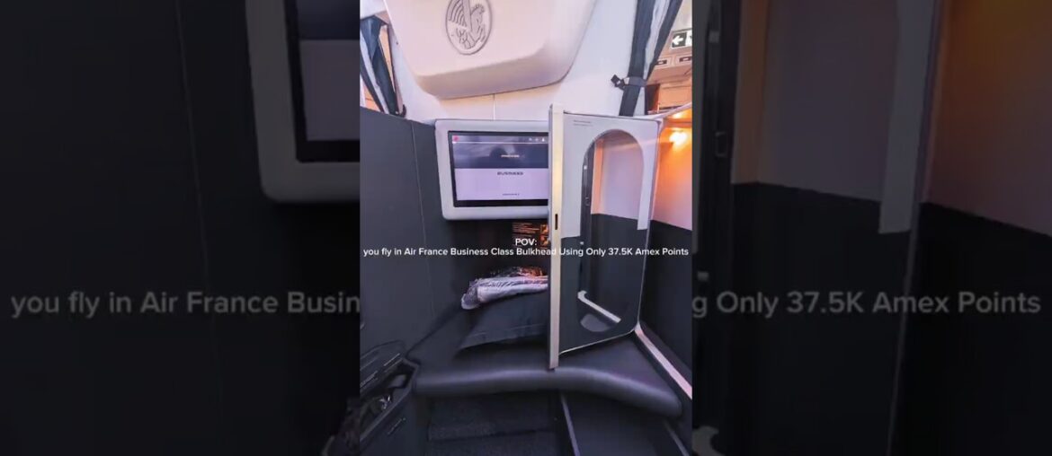 POV:You’re sipping champagne in a lie-flat bed over the Atlantic for economy prices #TravelHacks ✈️🥂