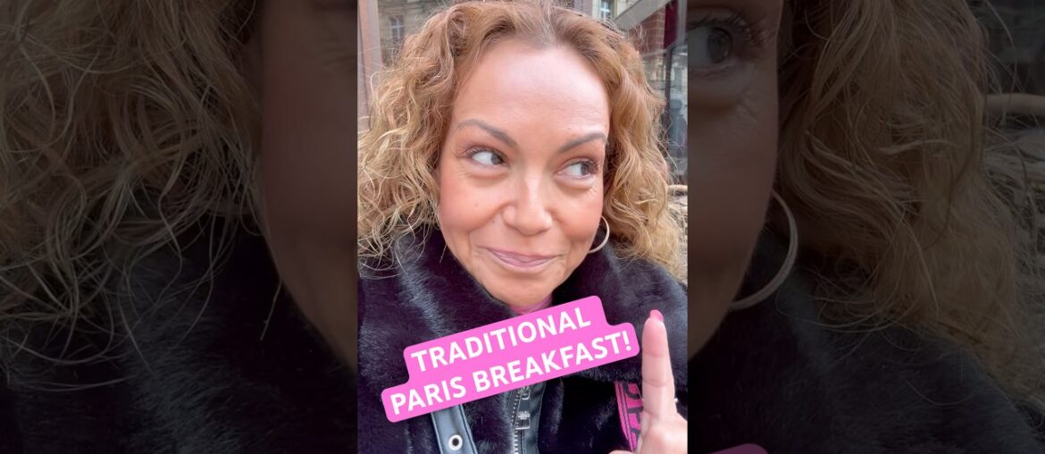 10 LB BUNS!? 1st Breakfast in Paris! #travel #paris #france #breakfast #foodie #parisfashion #cafe