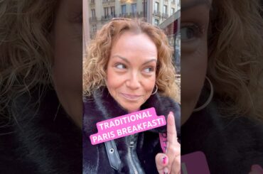 10 LB BUNS!? 1st Breakfast in Paris! #travel #paris #france #breakfast #foodie #parisfashion #cafe