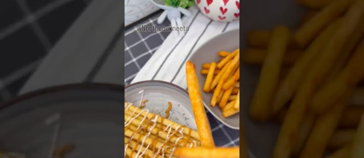 Easy Recipe For French Fries 🍟 #viral #viralshort #recipe #cooking #easyrecipe #fries #frenchfries
