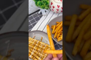 Easy Recipe For French Fries 🍟 #viral #viralshort #recipe #cooking #easyrecipe #fries #frenchfries
