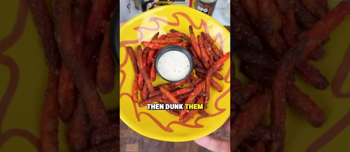 McDonald’s hot Cheetos  french fries #shorts #foodhacks