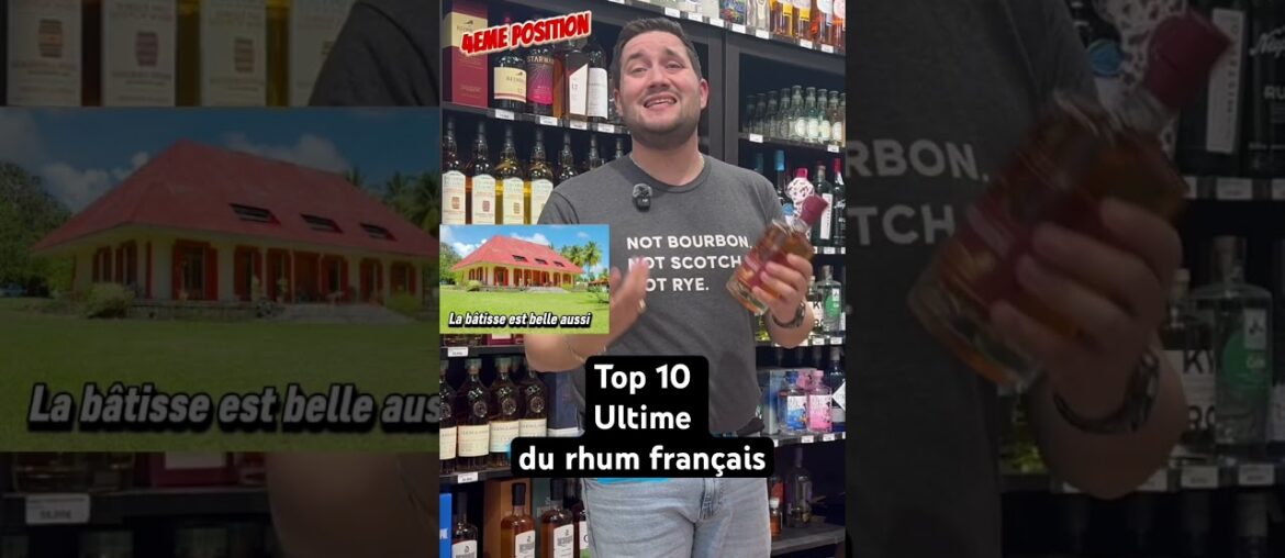 On continu ce #top10 ultime du #rhum français, on passe en #martinique et en #guadeloupe & top 3