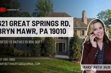 621 Great Springs Rd, Bryn Mawr, PA 19010 Homes For Sale