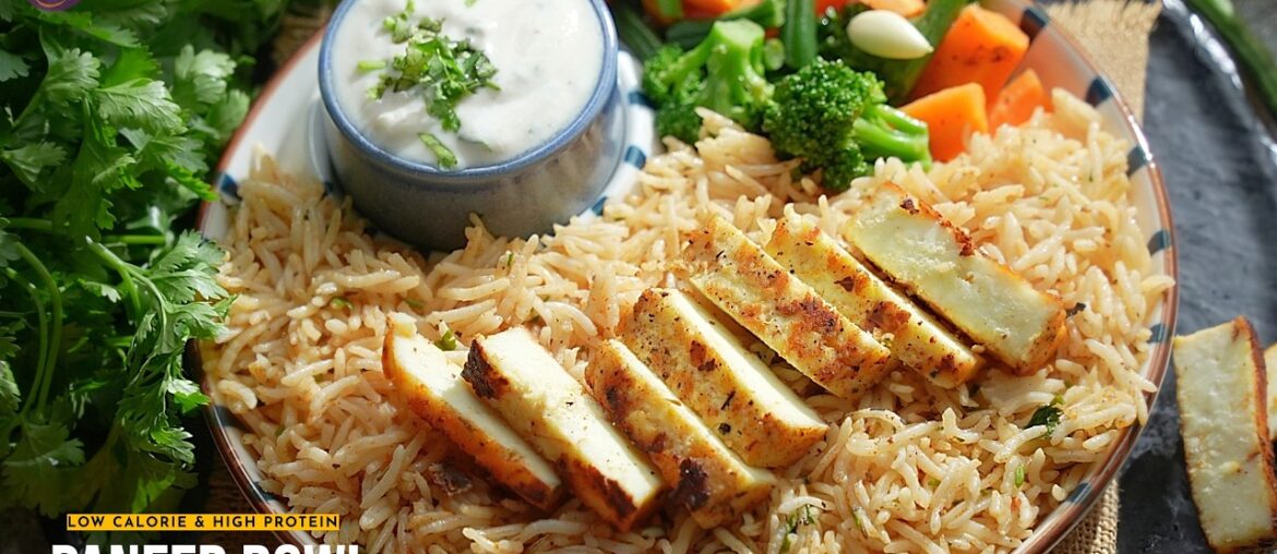 Lose Weight & Build Muscle Fast | High Protein Paneer Bowl Recipe With Tips | Indian Gym Diet Meal