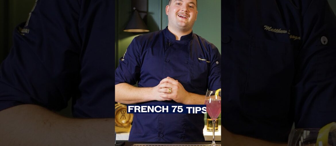3 Tips for a Better French 75 🥂✨