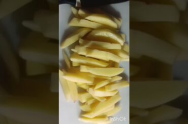 फ्रेंच फ्राई कैसे बनाएं!❤️#short video #French fry recipe #viral video #trending videos #1million
