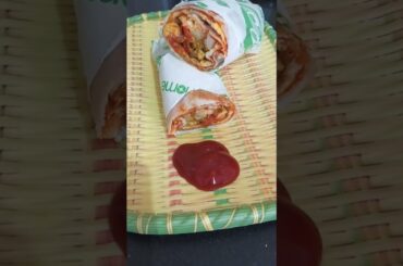 chicken cream Roll#Chicken #Tortillas #French #fry #food #recipe#Roll