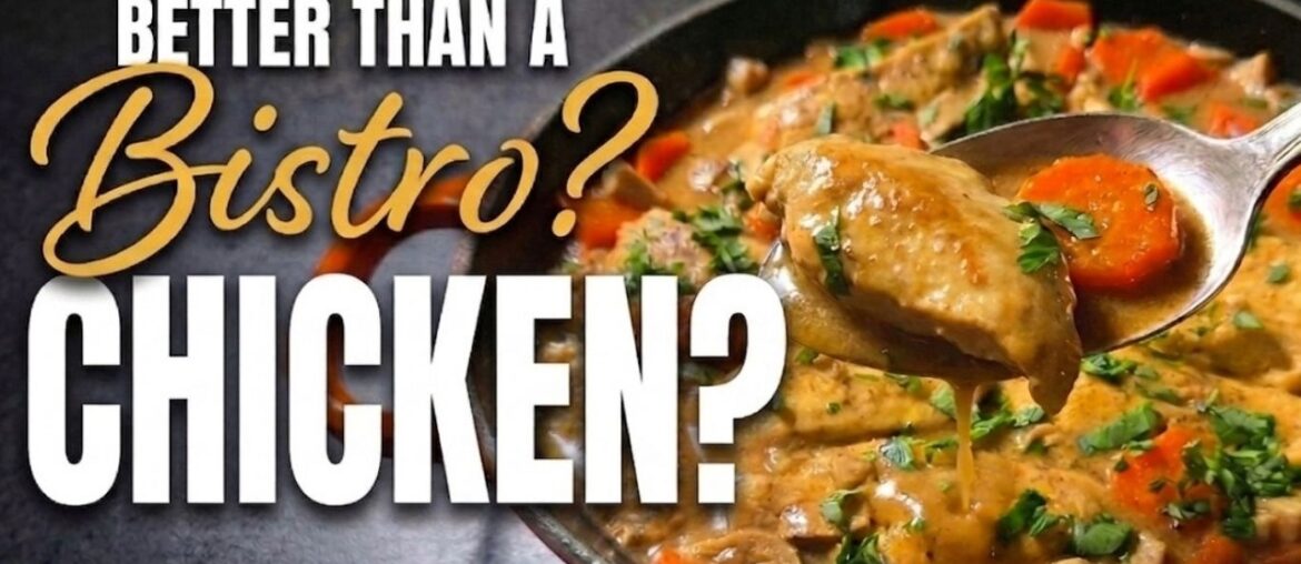 French Chicken Fricassée: Low Effort, High Standards