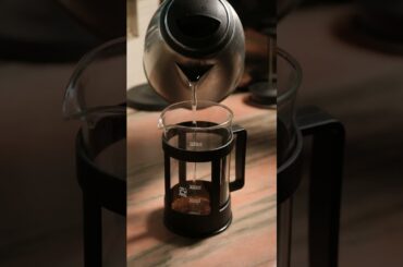 french press coffee #coffee #frenchpresscoffee #videography