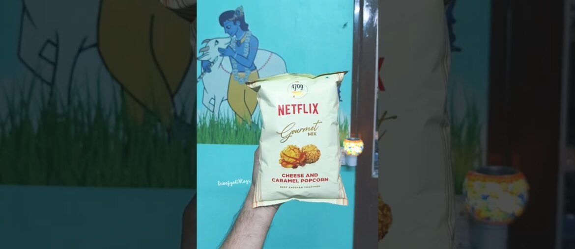 Netflix Gourmet Mix Cheese Caramel Popcorn by PVR 5700BC