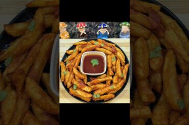 Crispy French Fries Recipe #shorts #food #viral#shortsvideo #french