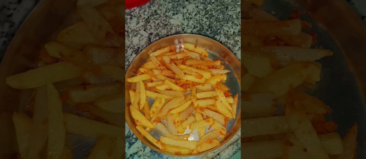 Crispy French Fries Recipe 😋 | Perfect Street Style Fries at Home 🔥 | Easy & Quick Recipe.