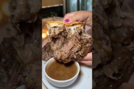 The FRENCH DIP from Terina in Bay Ridge, Brooklyn NYC! #DEVOURPOWER