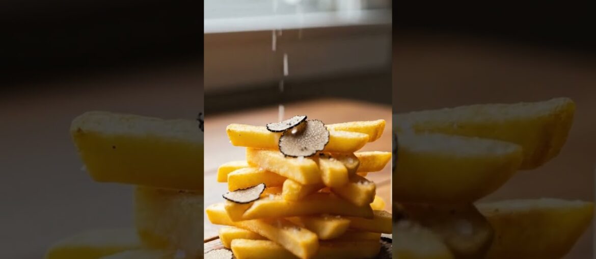 Rich Tallow, Truffle Sizzle. #asmrfood #trufflefries #tallow #frenchfries #gourmet