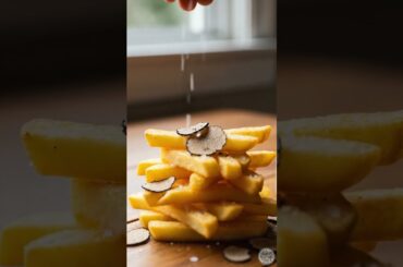 Rich Tallow, Truffle Sizzle. #asmrfood #trufflefries #tallow #frenchfries #gourmet