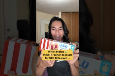 Trying a French Raspberry Biscuit for the First Time in Canada 🇫🇷🇨🇦