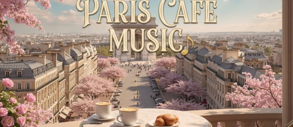 Spring Morning in Paris 🌸 Relaxing French Instrumental Music - Cafe Ambience