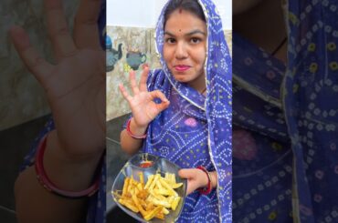 Crispy French Fries at Home 🍟🔥 | Best McD Snack Recipe #shorts #viral #cooking