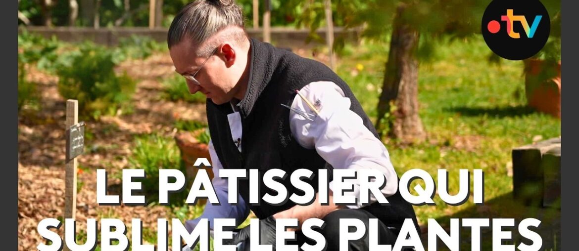 Adrien Salavert, champion de France de pâtisserie qui sublime les plantes aromtiques