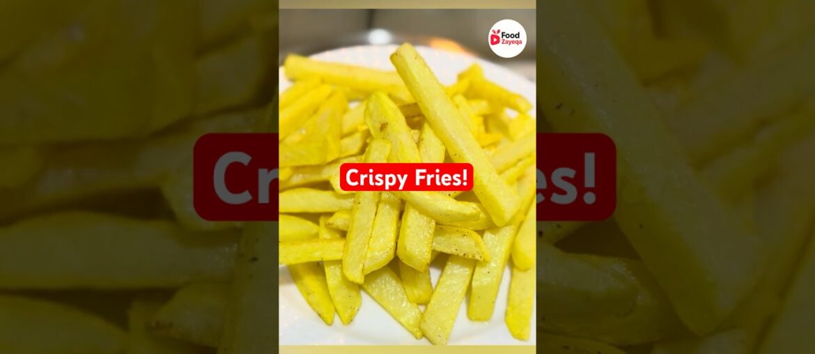 Crispy French Fries 🍟 | Easy Homemade Fries Recipe | Extra Crunch Secret #Shorts