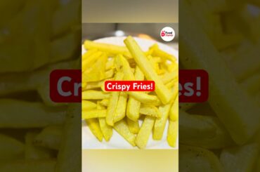 Crispy French Fries 🍟 | Easy Homemade Fries Recipe | Extra Crunch Secret #Shorts