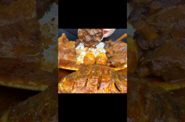 ASMR EATING SPICY 🔥🥵 LIVER #mukbang #asmreating #youtubeshorts #food #eatingsounds #ytshorts