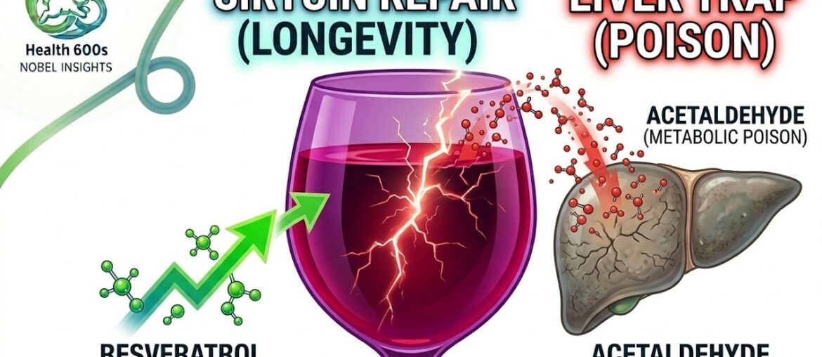 The Wine Truth: Is it a Longevity Tool or a Liver Trap? (2026 Nobel-Level Audit)