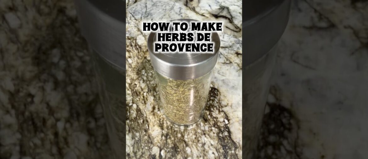 How to make Herbs de Provence #seasoning #recipe #homemade #flavor #dothething #french #herbs #fyp