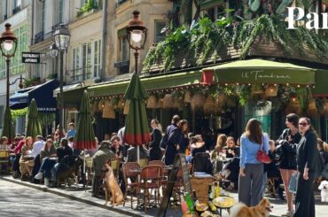 13 April 2026 PARIS 🇫🇷 FRANCE 4KHDR WALK CITY WALK TOUR GORGES STREET PEOPLE THROUGH WALK ENJOY PARI