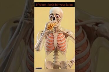 🫁 STOP Suffocating Your Cells! Top 8 Worst Foods for Your Lungs (Backed by Science #science