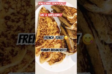 Protein rich French Toast !!😋 #trending #youtubeshorts #recipe #shortvideo #shorts