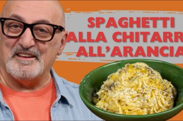 Spaghetti alla Chitarra all’Arancia 🍊 Ricetta Gourmet Facile
