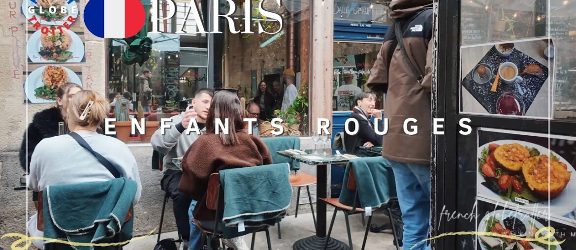 Paris Marais 3rd District Oldest Food Market 🇫🇷Marché des Enfants Rouges ➜Rue du Temple 4K Walk Tour