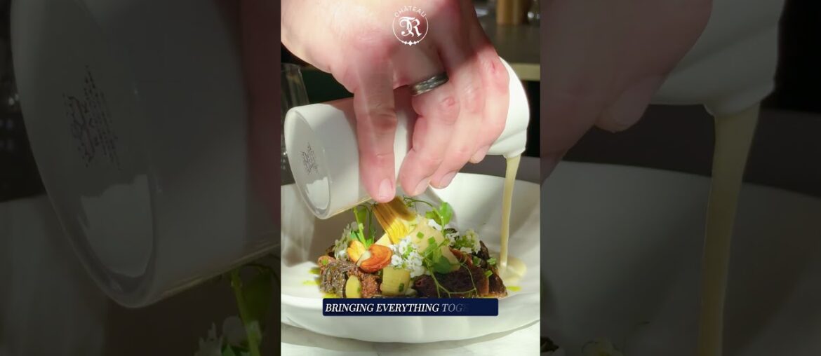 Gourmet Restaurant at Château R near Colmar #restaurant #colmar #alsace